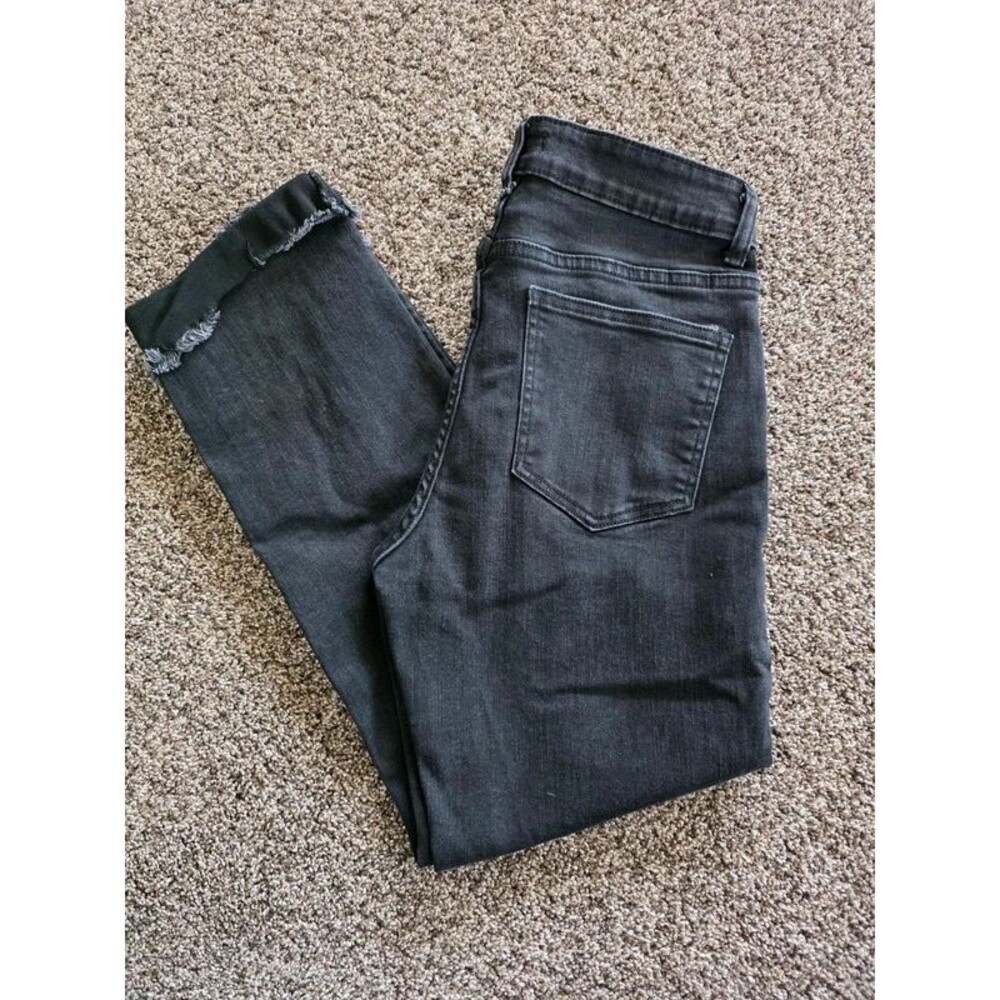 Coco + Carmen OMG EverStretch Skinny Jeans Womens Size Medium Black Denim Ankle